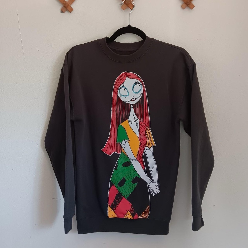 Disney Black Sweater with Colorful Character Design